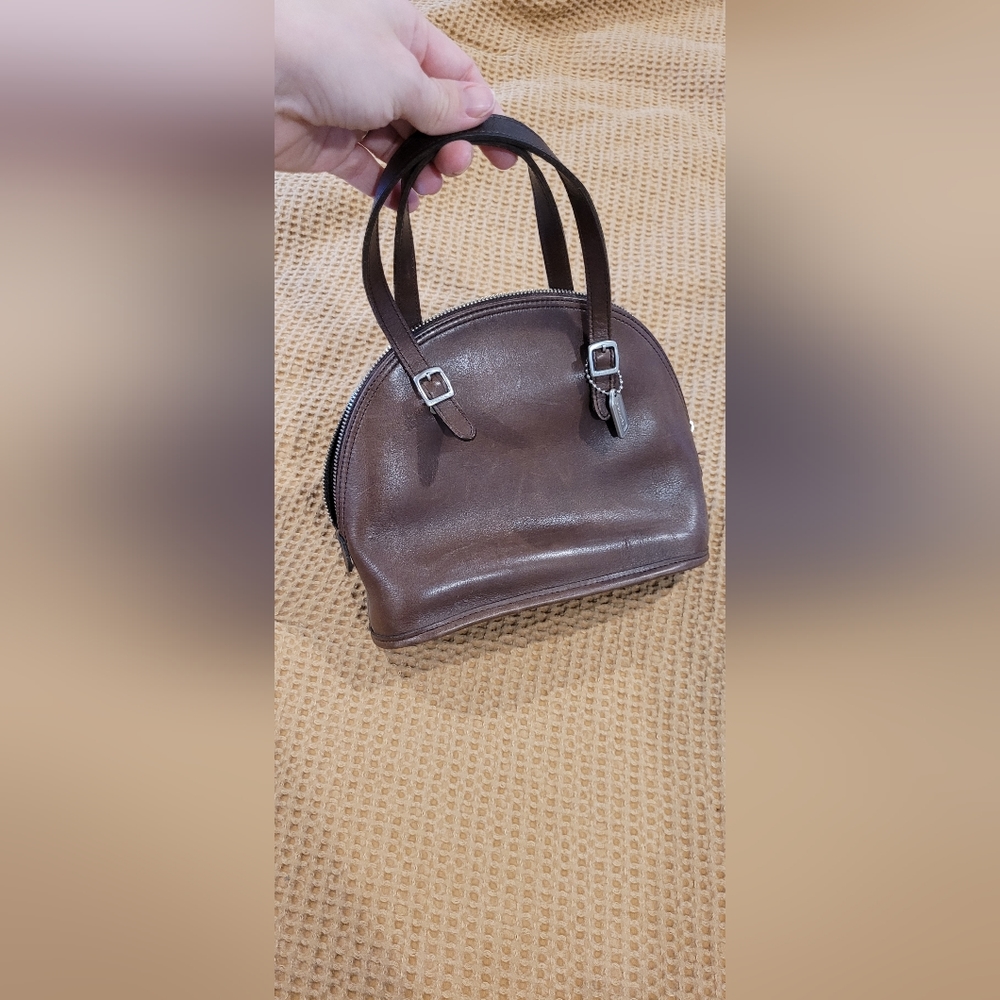 Rare vintage coach mini dome purse 9050